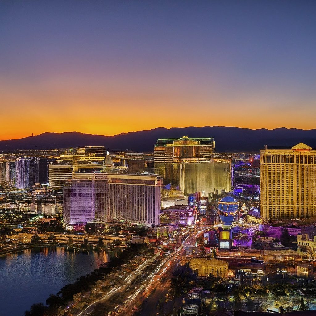 Las Vegas cityscape showcasing Nevada's dynamic real estate market.